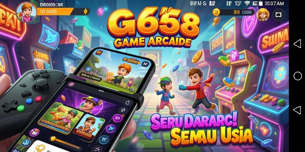 Gameplay menarik G668 dalam aksi Arcade yang mendebarkan.