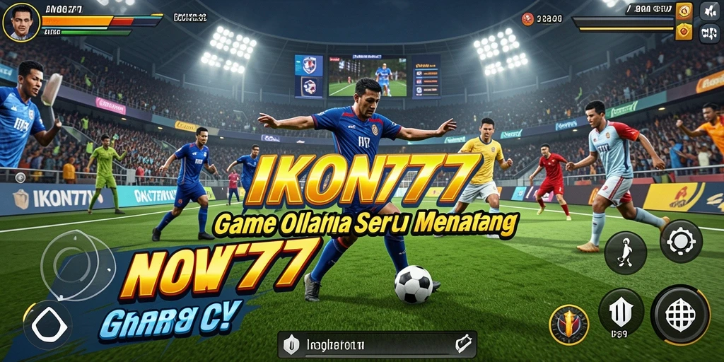 Tampilan menarik dari gameplay <strong>IKON777</strong> saat pertandingan olahraga berlangsung.