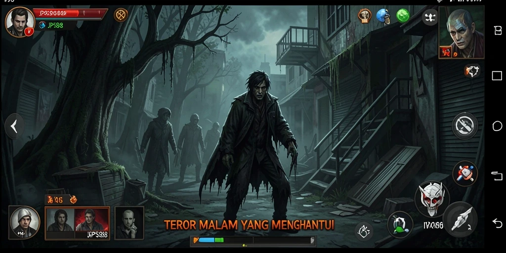 Gameplay menakutkan dengan suasana Horror yang mencekam.