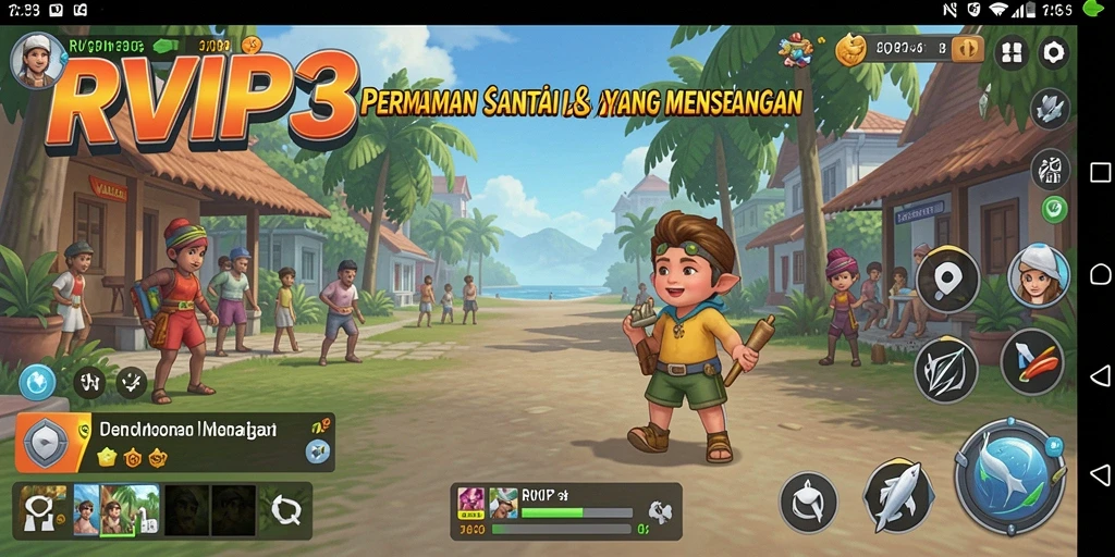 Tampilkan Gameplay Santai dan Seru dari RVIP3
