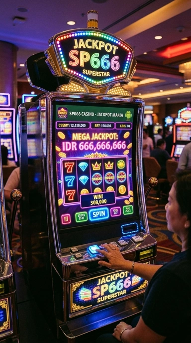 Tampilan antarmuka pengguna sp666 yang intuitif dan mudah dinavigasi.